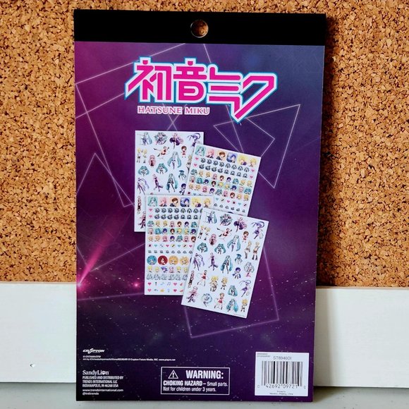Brand-New Hatsune Miku Stickers Anime Gift NWT - Picture 2 of 2